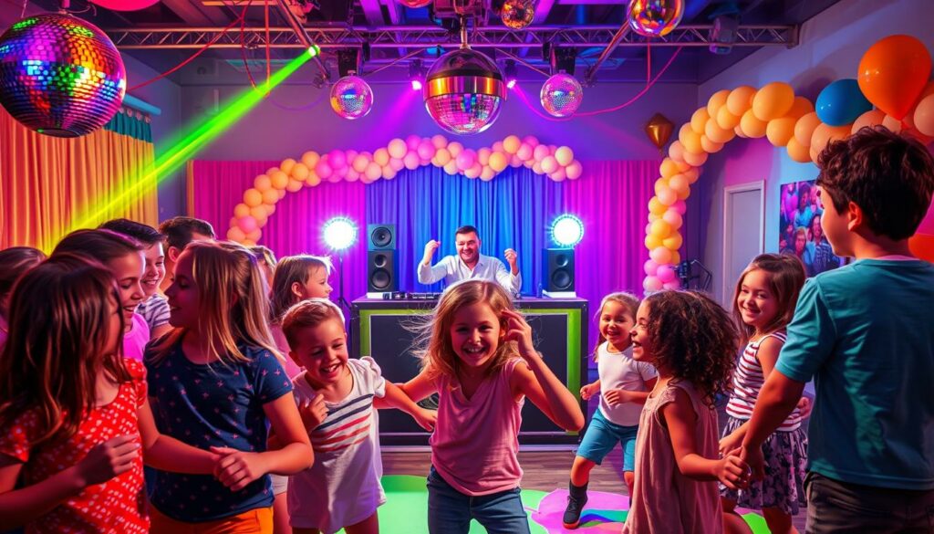 Kinderdisco zuhause