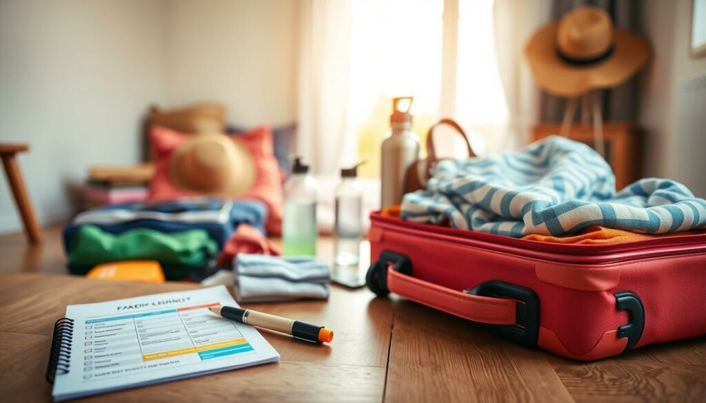 Packliste für Familienferien