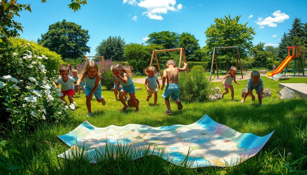 Schatzsuche für Kinder planen