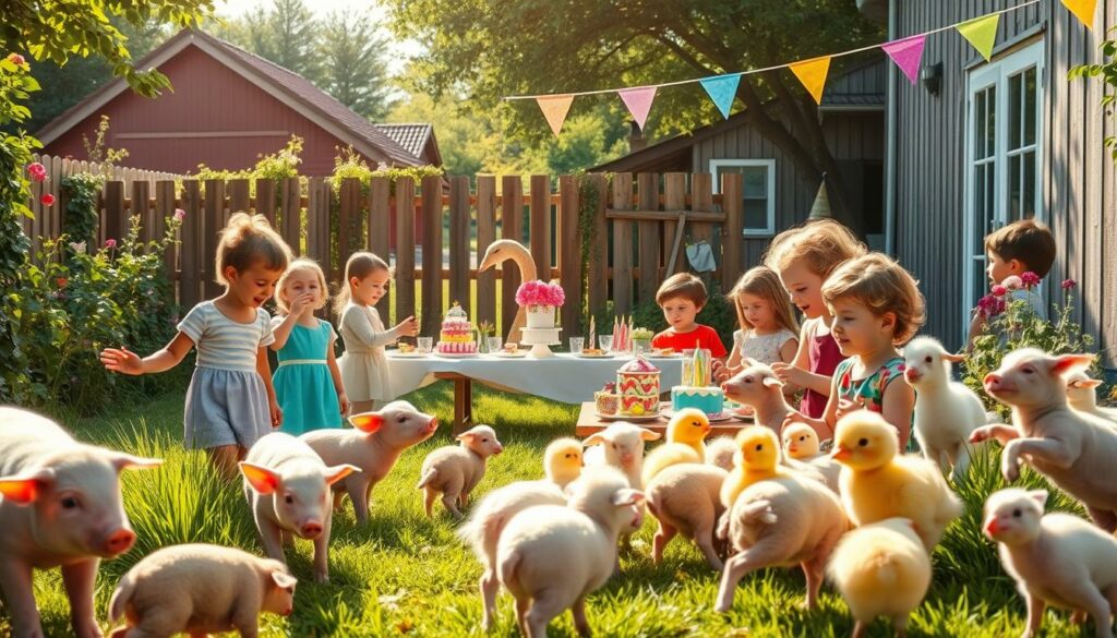 Tierischer Kindergeburtstag