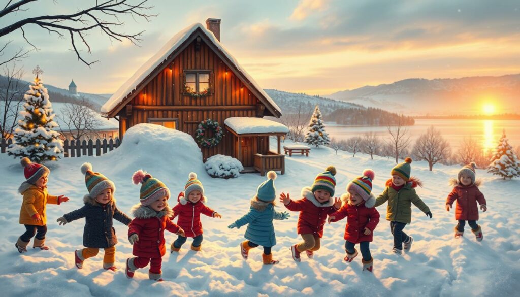 Wintergeburtstag feiern
